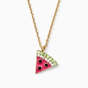 Kate Spade picnic perfect watermelon mini pendant